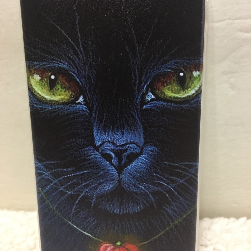 HALLOWEEN IPhone 6 Plus Black Cat Soft Case NEW